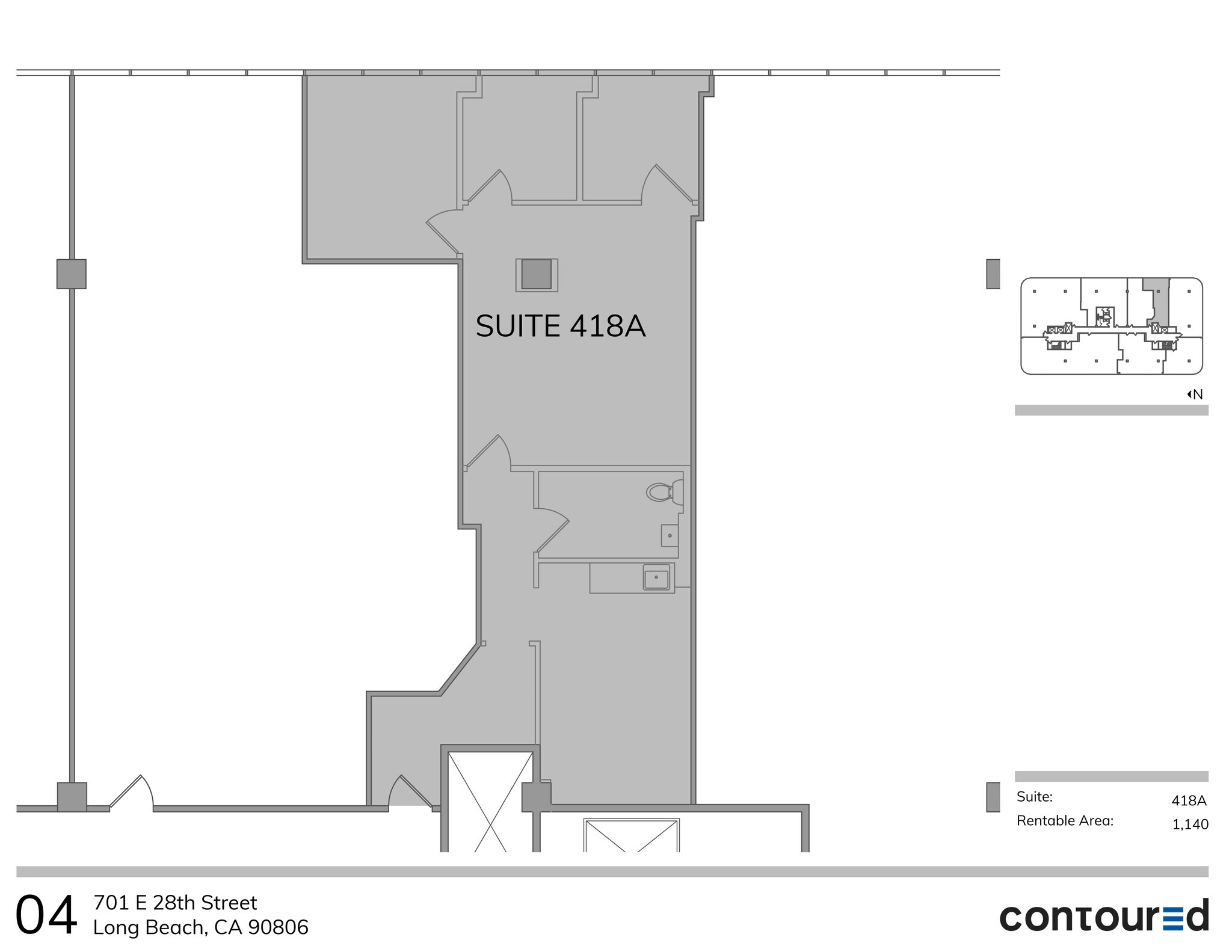 701 E 28th St, Long Beach, CA à louer Plan de site– Image 1 sur 1