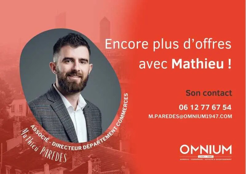 Local commercial dans Lyon à louer - Photo de l’immeuble – Image 2 sur 2