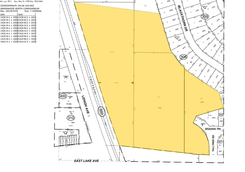 1900 E Lake Ave, Glenview, IL à vendre - Plan cadastral – Image 3 sur 10