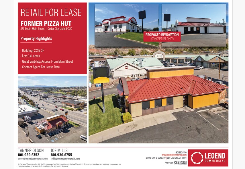 579 S Main St, Cedar City, UT à louer - Photo de l’immeuble – Image 2 sur 8