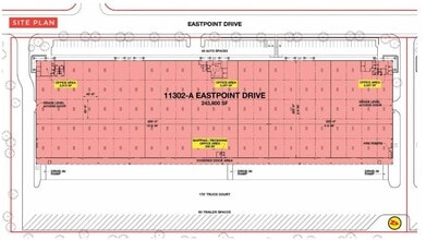 11302-A Eastpoint Blvd, Laredo, TX à louer Plan de site– Image 1 sur 1