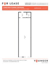 3096 N Eastman Rd, Longview, TX à louer Plan d’étage– Image 2 sur 2