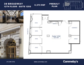 39 Broadway, New York, NY à louer Plan d’étage– Image 1 sur 1