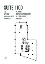 2 Carlton St, Toronto, ON à louer Plan d’étage– Image 1 sur 1
