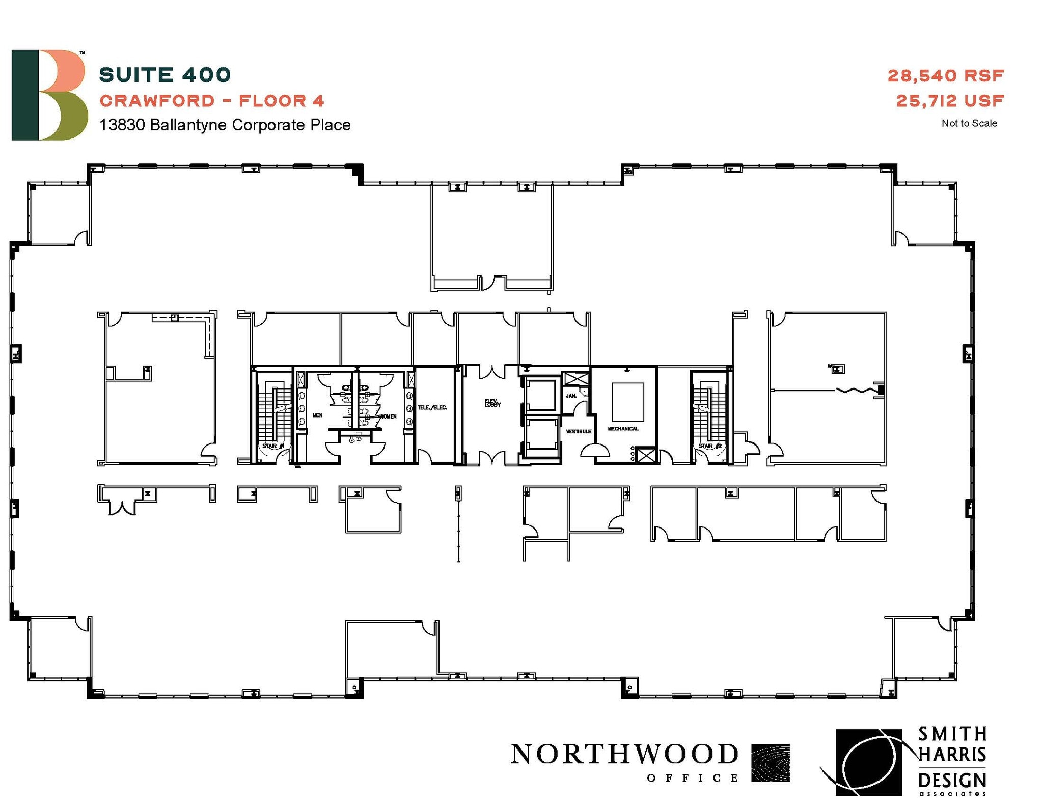 13830 Ballantyne Corporate Pl, Charlotte, NC à louer Plan d’étage– Image 1 sur 1