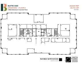 13830 Ballantyne Corporate Pl, Charlotte, NC à louer Plan d’étage– Image 1 sur 1