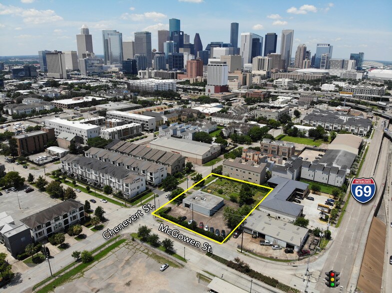 1803 McGowen St, Houston, TX à vendre - Aérien – Image 1 sur 14