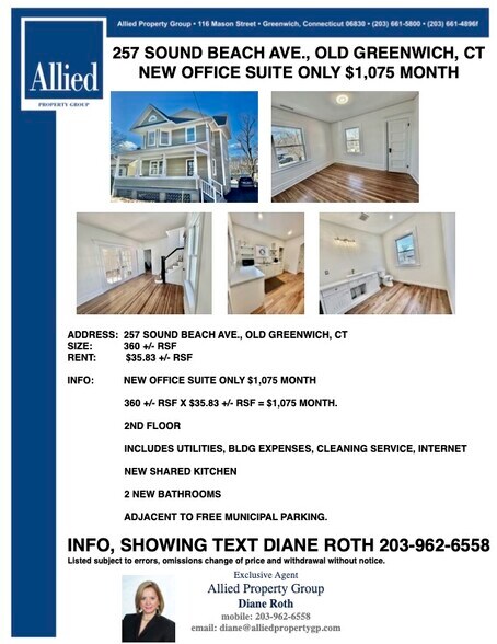 257 Sound Beach Ave, Old Greenwich, CT à louer - Photo de l’immeuble – Image 2 sur 8