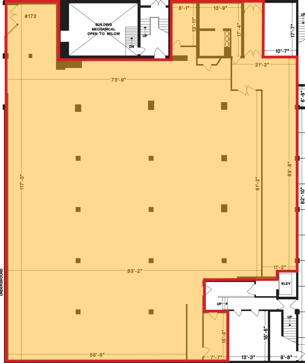 475 Main St, Vancouver, BC à louer Plan d’étage– Image 1 sur 1