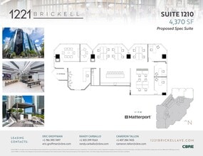 1221 Brickell Ave, Miami, FL à louer Plan de site– Image 1 sur 9