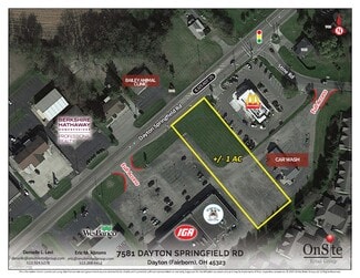 Plus de détails pour 7571-7581 Dayton Rd, Enon, OH - Local commercial à vendre