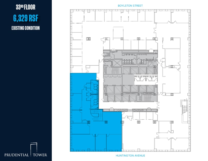 800 Boylston St, Boston, MA à louer Plan d’étage– Image 1 sur 1