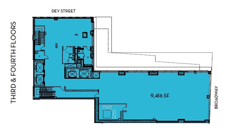 185 Broadway, New York, NY à louer Plan d’étage– Image 1 sur 7