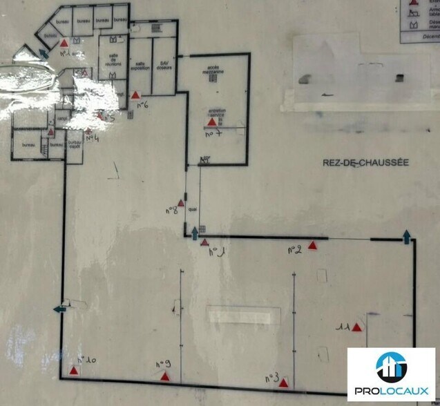 Local d’activités dans Pontcharra à louer - Plan d’étage – Image 2 sur 2