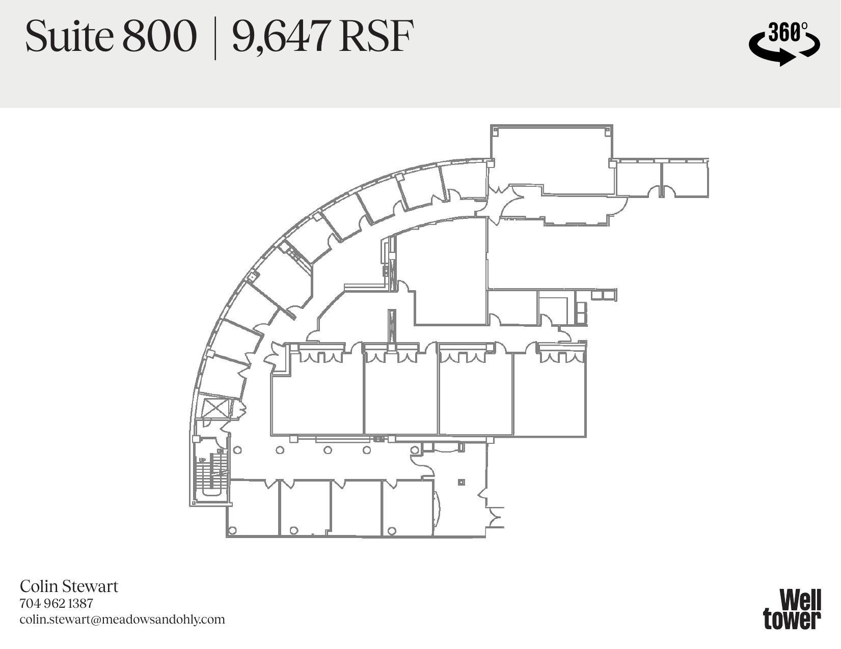 1918 Randolph Rd, Charlotte, NC à louer Plan d’étage– Image 1 sur 1