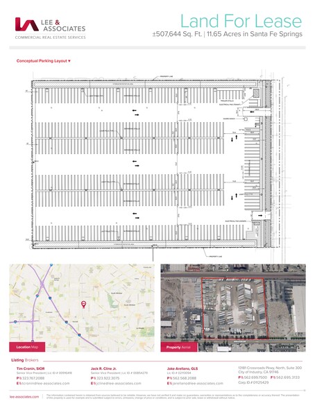 11811 Greenstone, Santa Fe Springs, CA à louer - Plan de site – Image 3 sur 3