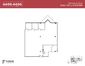 6606 Lyndon B Johnson Fwy, Dallas, TX à louer Plan d’étage– Image 1 sur 1