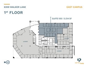 6350 Walker Ln, Alexandria, VA à louer Plan d’étage– Image 1 sur 1