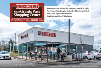 Plus de détails pour 1000 NE E St, Grants Pass, OR - Local commercial à vendre