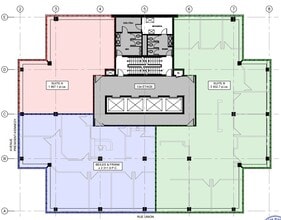 625 Av du Président-Kennedy, Montréal, QC à louer Plan d’étage– Image 1 sur 1