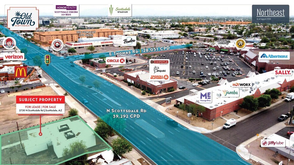 2730 N Scottsdale Rd, Scottsdale, AZ à vendre - Photo de l’immeuble – Image 3 sur 9