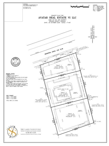 0 5399 Memorial Dr, Stone Mountain, GA à vendre - Plan de site – Image 3 sur 3