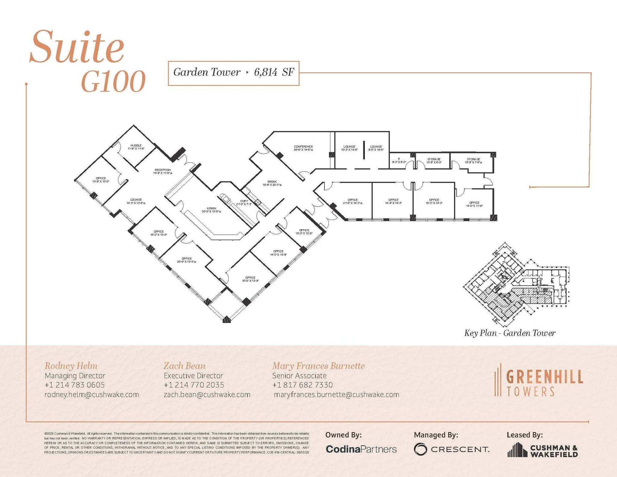 14135 Midway Rd, Addison, TX à louer Plan d’étage– Image 1 sur 2