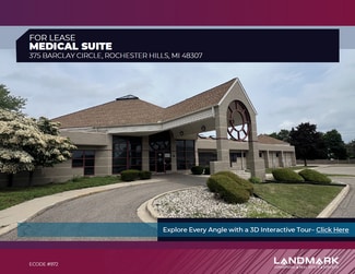 Plus de détails pour 375 Barclay Cir, Rochester Hills, MI - Médical à louer