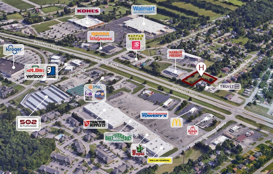 12100 Standiford Plaza Dr, Louisville, KY à vendre - Photo principale – Image 1 sur 1
