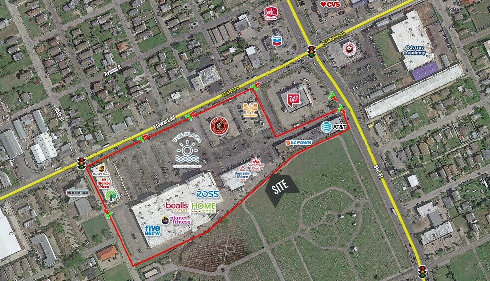 6303-6327 Stewart Rd, Galveston, TX à louer - Photo de l’immeuble – Image 2 sur 5