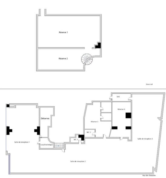 24 Rue Beaurepaire, Paris à louer - Plan d’étage – Image 2 sur 3