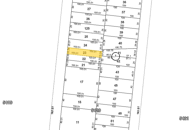 4327 162nd St, Flushing, NY à vendre - Plan cadastral – Image 3 sur 3