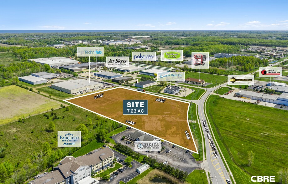 Chester Rd N, Avon, OH à vendre - Aérien – Image 3 sur 5