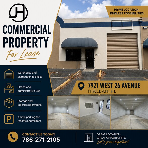 7911-7951 W 26th Ave, Hialeah, FL à louer - Photo de l’immeuble – Image 2 sur 8