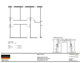 7308 Aspen Ln N, Brooklyn Park, MN à louer Plan de site– Image 1 sur 5