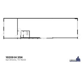 10201-10237 N IH 35, San Antonio, TX à louer Plan d’étage– Image 1 sur 1