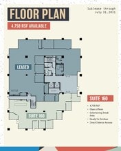 3150 Bristol St, Costa Mesa, CA à louer Plan d’étage– Image 1 sur 5