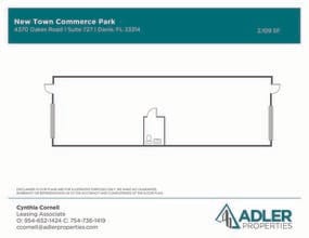 4350-4380 Oakes Rd, Davie, FL à louer Plan d’étage– Image 1 sur 1