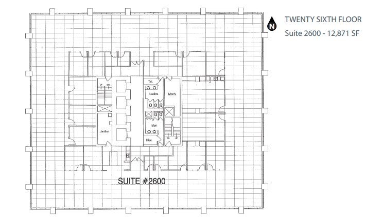 715 5 Av SW, Calgary, AB à louer Plan d’étage– Image 1 sur 1