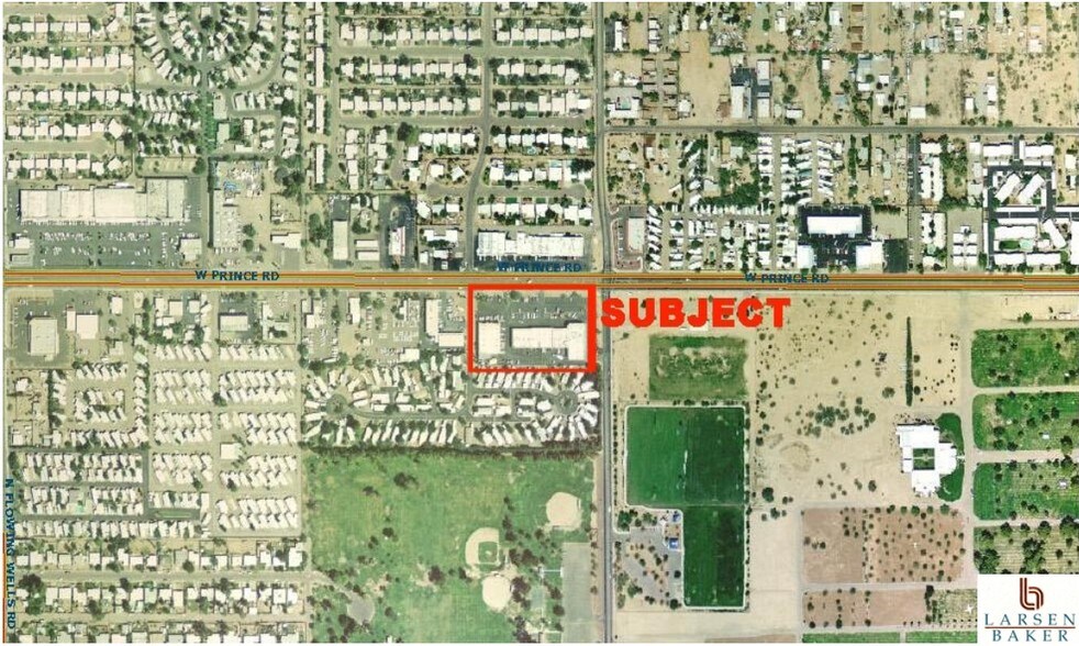 901-935 W Prince Rd, Tucson, AZ à louer - Aérien – Image 2 sur 2