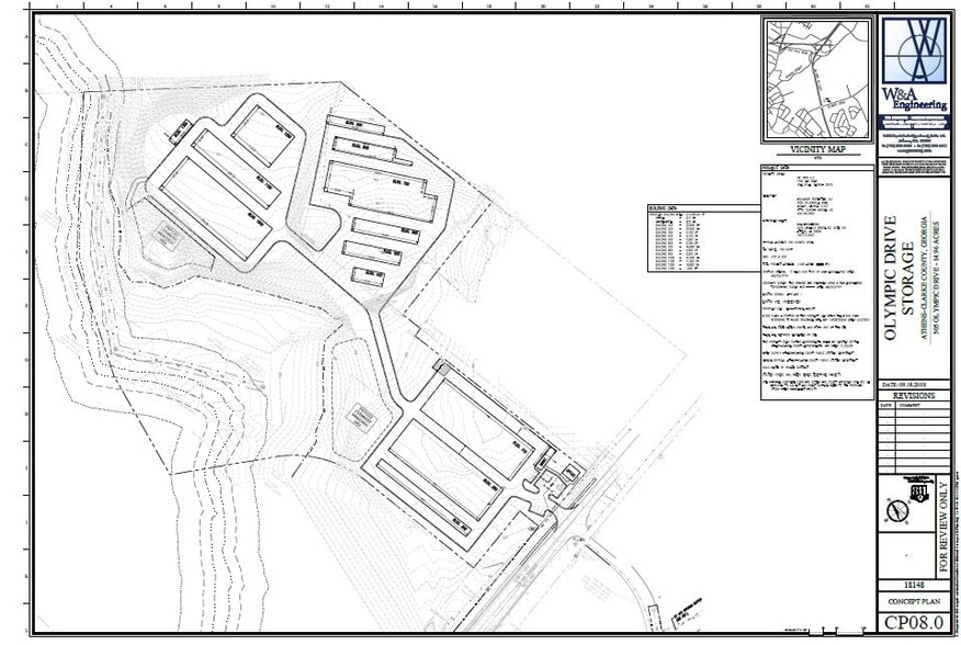 515 Olympic Dr, Athens, GA à vendre - Plan de site – Image 3 sur 3