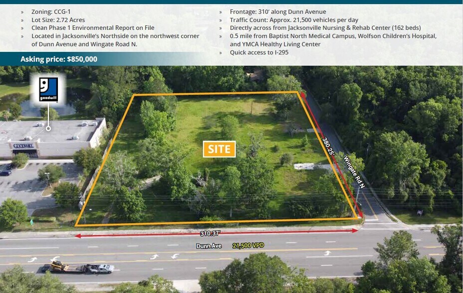 4105 Dunn Ave, Jacksonville, FL à vendre - Photo de l’immeuble – Image 2 sur 4
