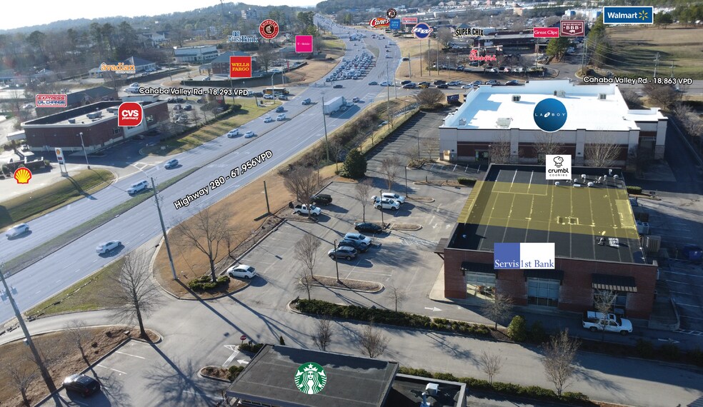 5403 Highway 280, Birmingham, AL à louer - Photo de l’immeuble – Image 3 sur 8