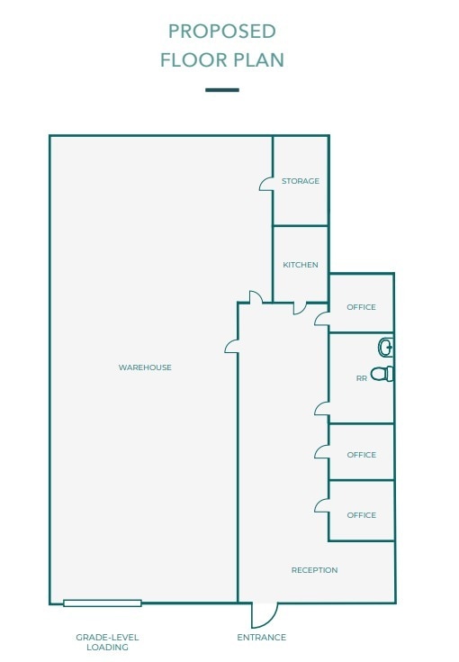 12147 Kirkham Rd, Poway, CA à louer Plan d’étage– Image 1 sur 1