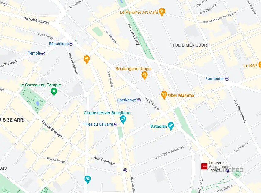 Local commercial dans Paris à vendre Photo de l’immeuble– Image 1 sur 3