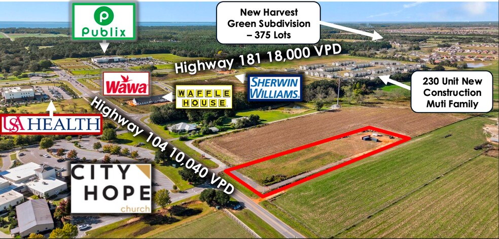 Highway 104, Fairhope, AL à vendre - Photo de l’immeuble – Image 2 sur 5