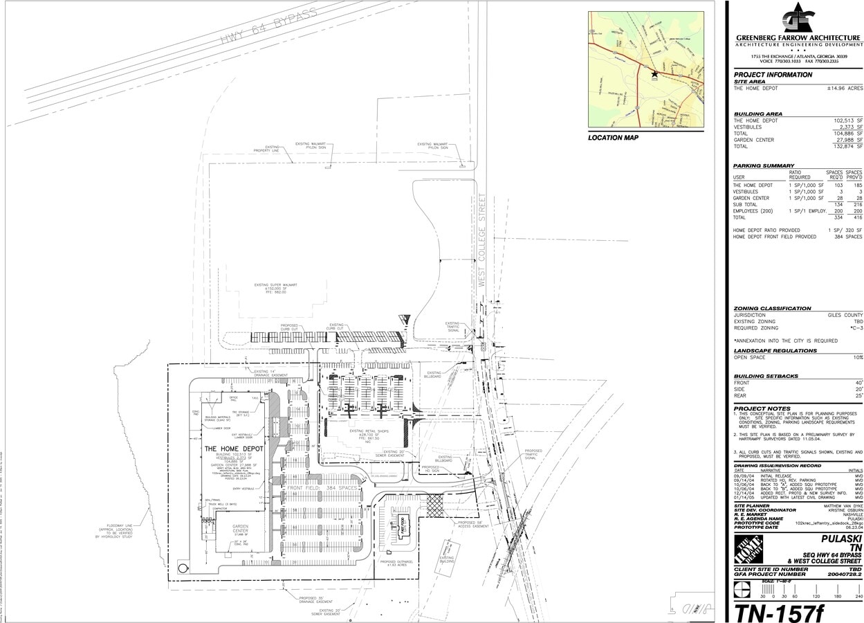 Plan de site