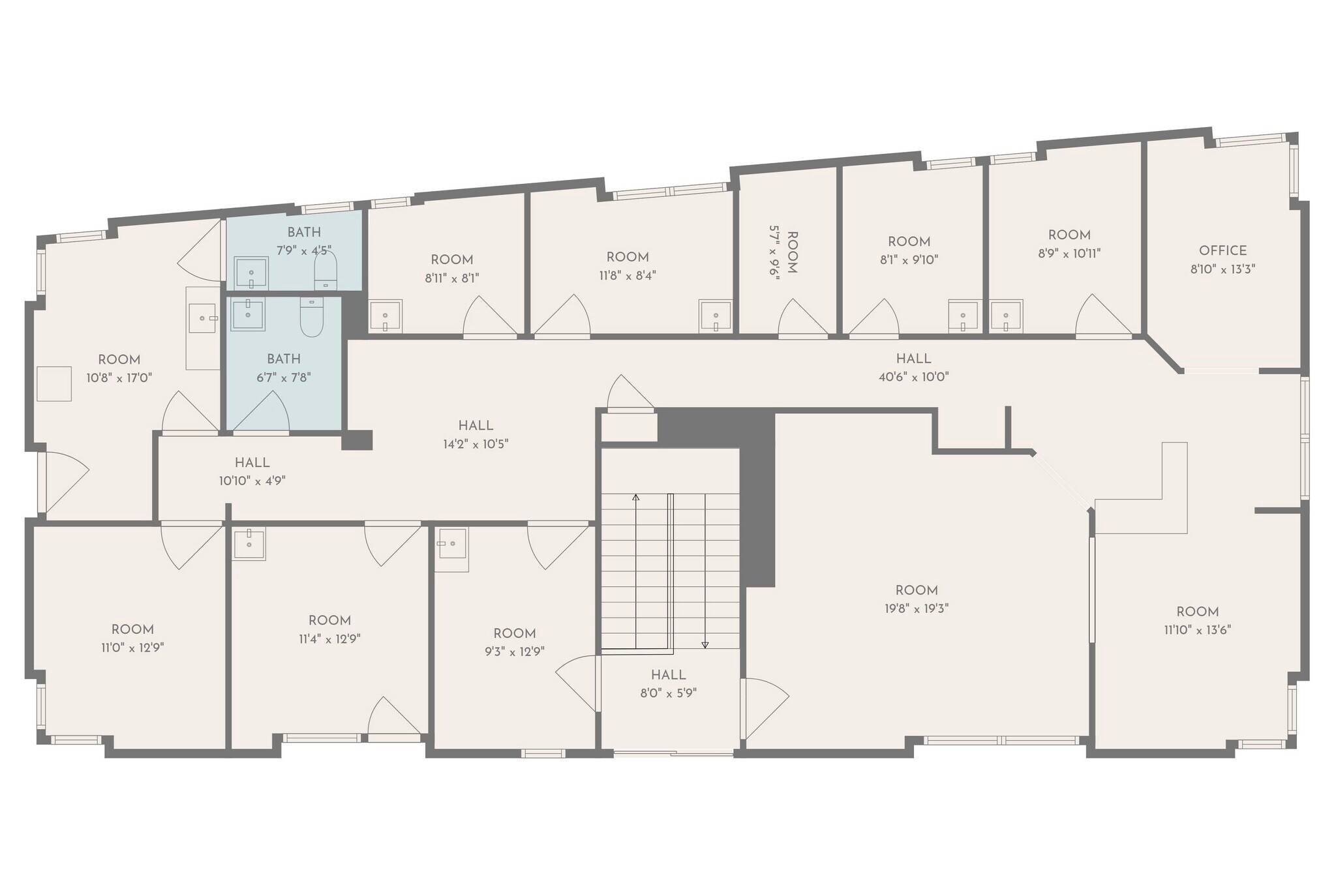 710 N York Rd, Hinsdale, IL à louer Plan d’étage– Image 1 sur 8