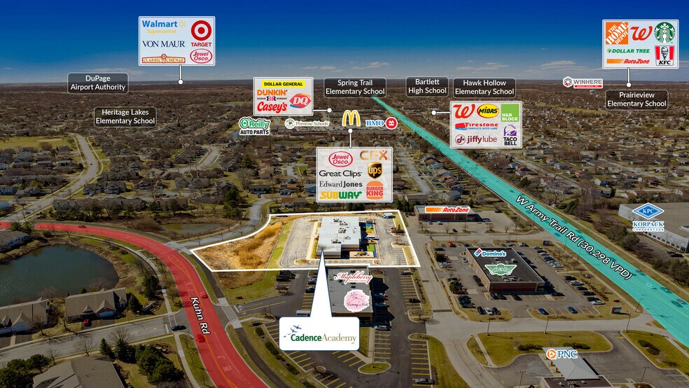 1280 Kuhn Rd, Carol Stream, IL à vendre - Photo de l’immeuble – Image 2 sur 5