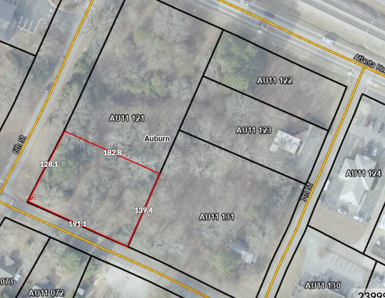 0 6th St, Auburn, GA à vendre - Plan cadastral – Image 2 sur 24